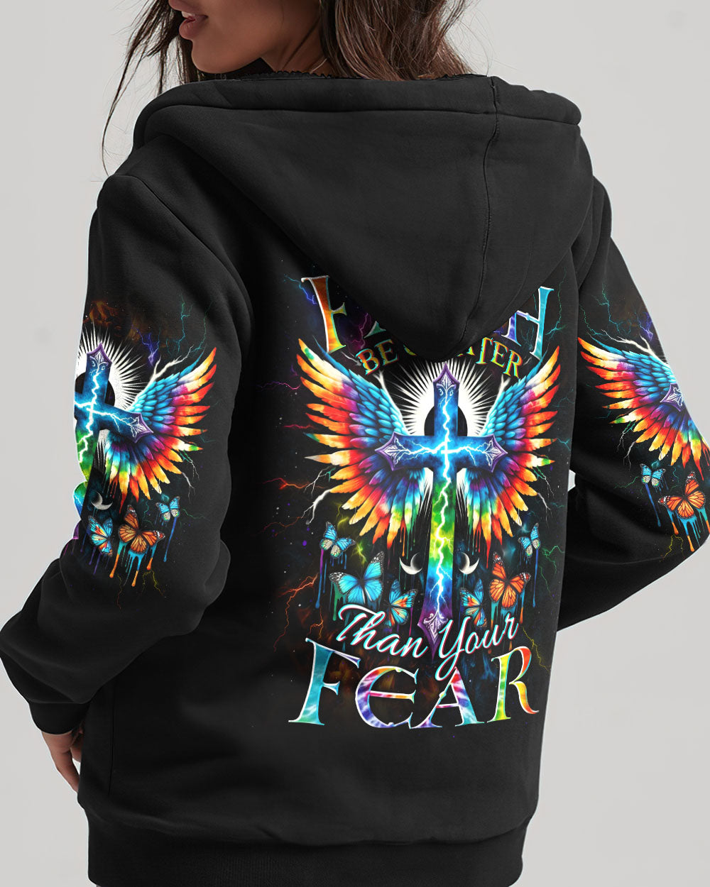 Let Your Faith Be Greater Than Your Fear Women's All Over Print Shirt - Yhdu1412233