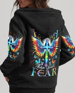 Let Your Faith Be Greater Than Your Fear Women's All Over Print Shirt - Yhdu1412233