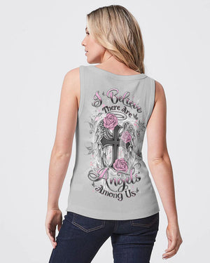 I Believe There Are Angels Among Us Women's All Over Print Shirt - Yhdu1609243