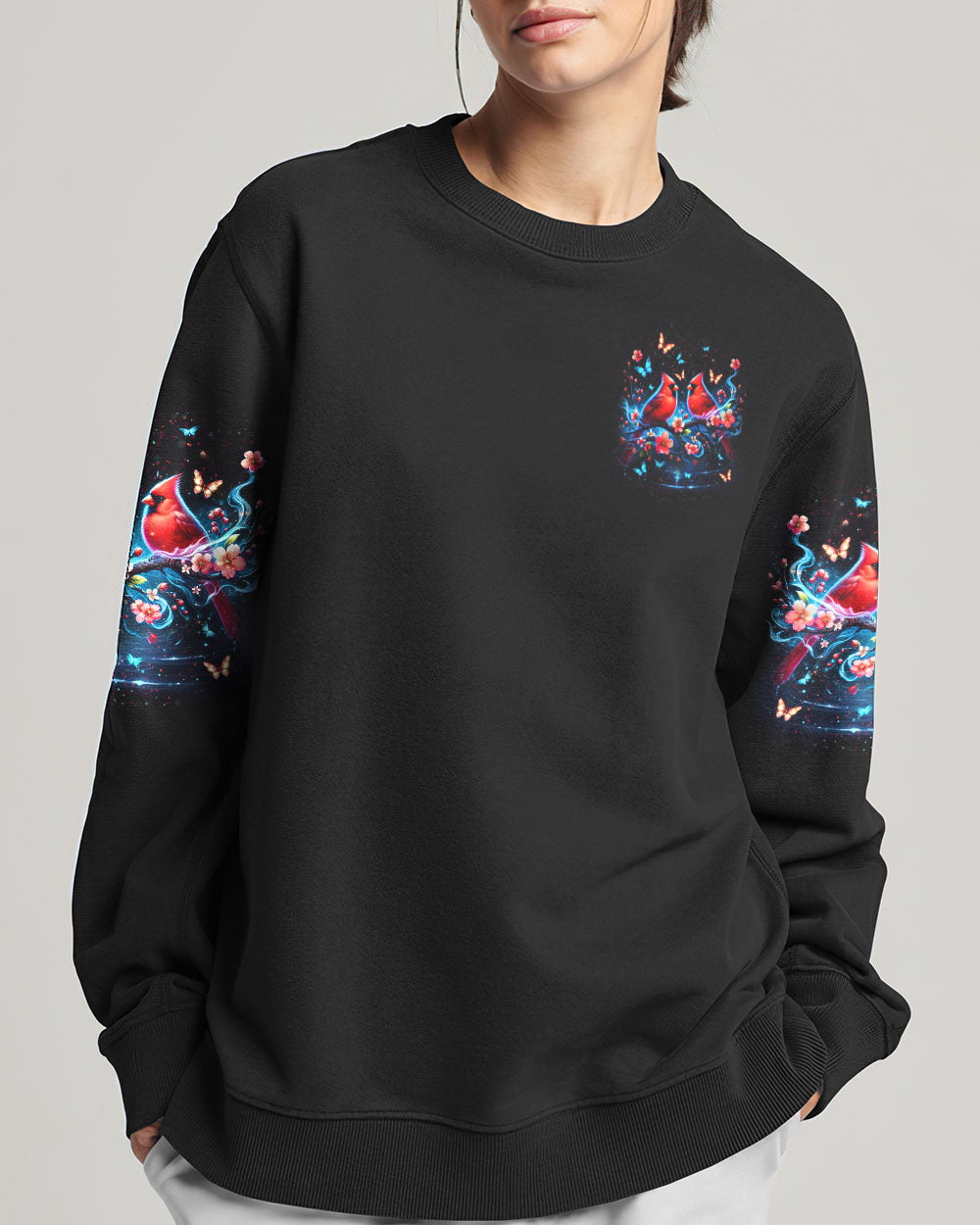 Cardinals Appear When Angels Are Near Women's All Over Print Shirt - Yhdu1703254
