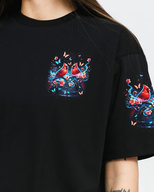 Cardinals Appear When Angels Are Near Women's All Over Print Shirt - Yhdu1703254