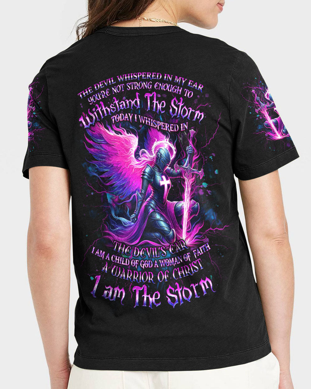 I Am The Storm Women's All Over Print Shirt - Yhdu1706243