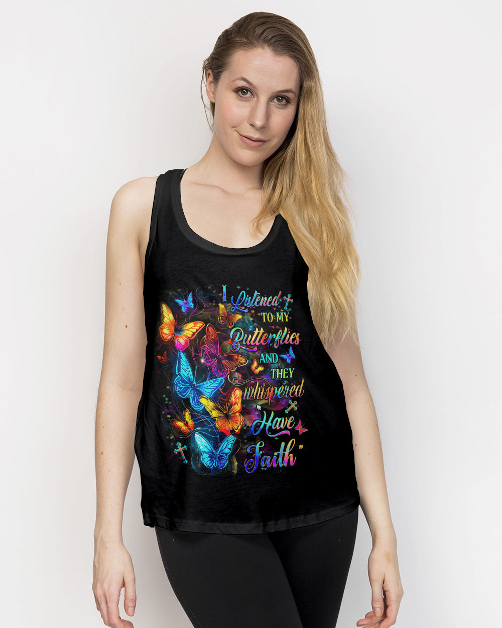 I Listened To My Butterflies Women's All Over Print Shirt - Yhdu1802251