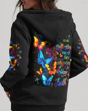 I Listened To My Butterflies Women's All Over Print Shirt - Yhdu1802251