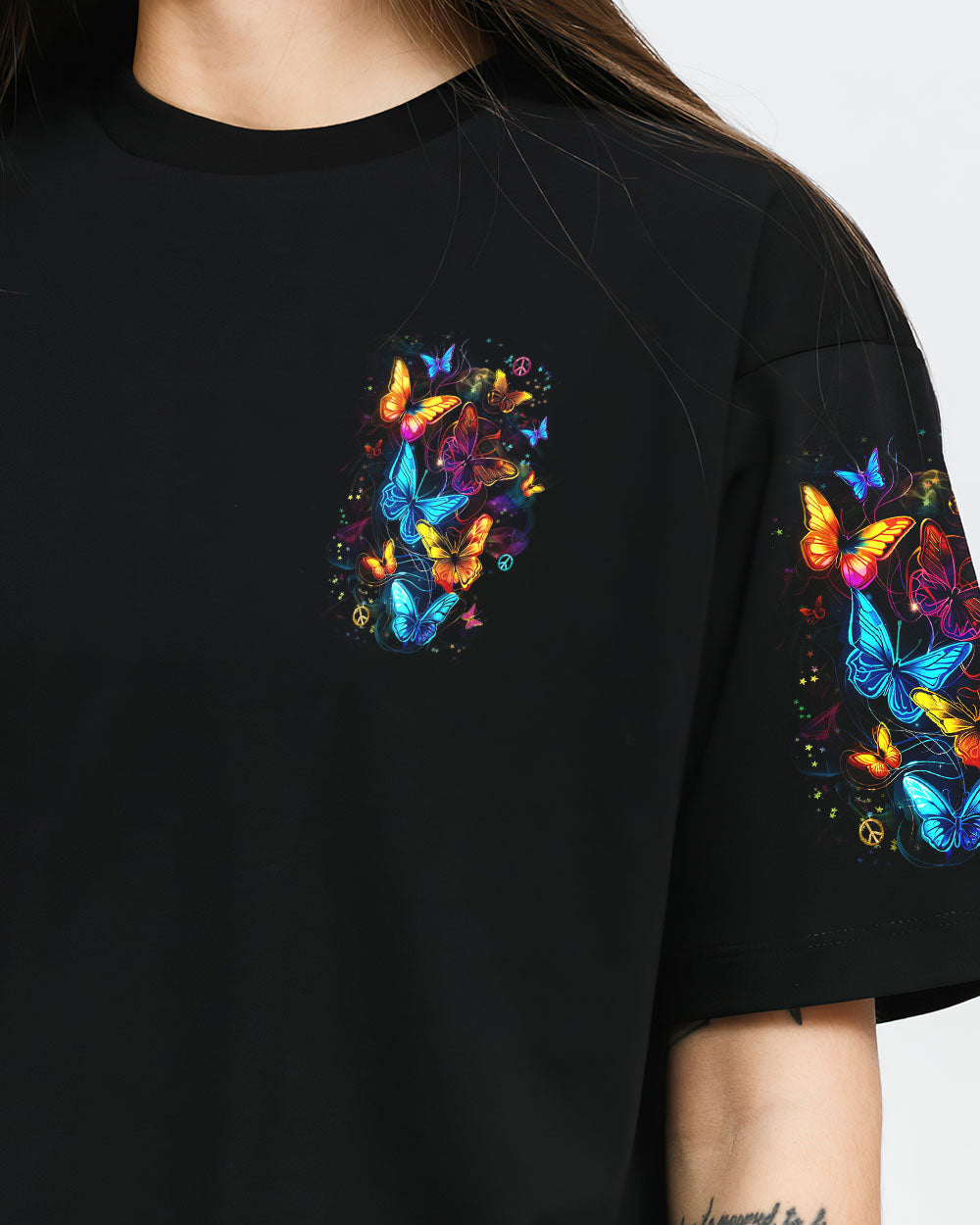 I Listened To My Butterflies Women's All Over Print Shirt - Yhdu1802251