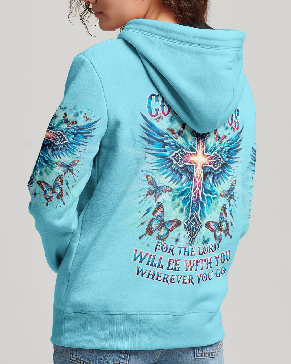 Be Strong And Courageous Women's All Over Print Shirt - Yhdu1812235