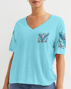 Be Strong And Courageous Women's All Over Print Shirt - Yhdu1812235