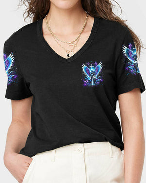 A Child Of God A Woman Of Faith Women's All Over Print Shirt - Yhdu1812242