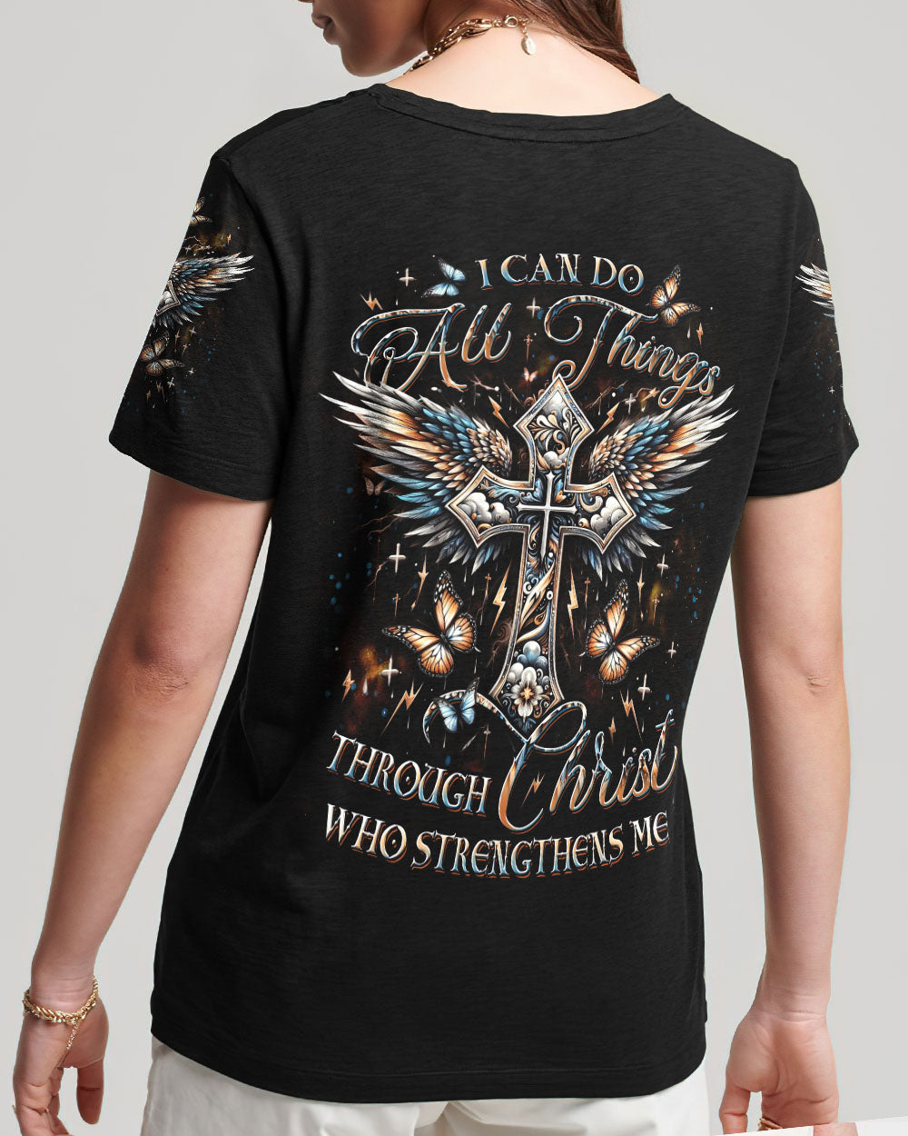 I Can Do All Things Women's All Over Print Shirt - Yhdu1901244