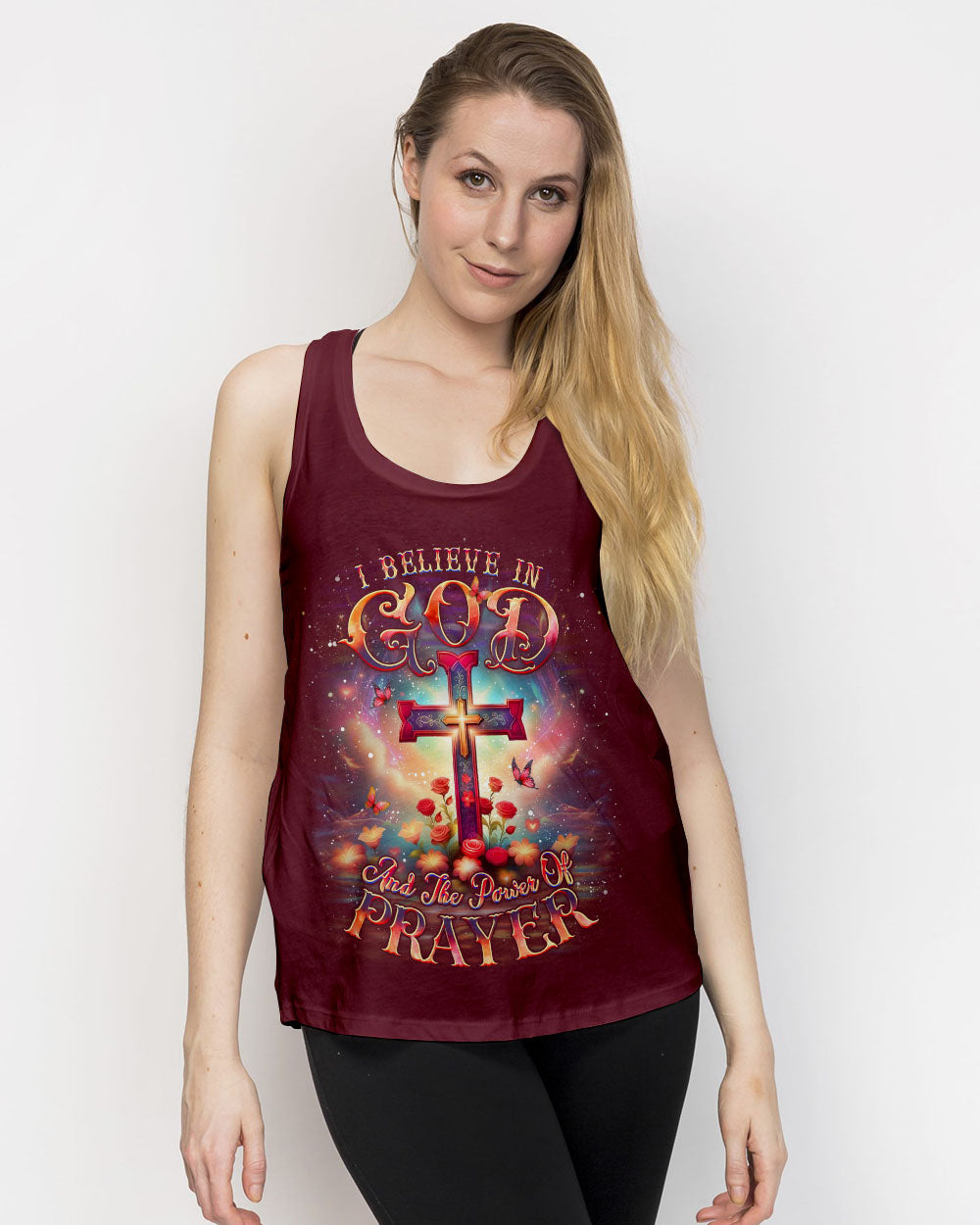 I Believe In God Women's All Over Print Shirt - Yhdu1903254