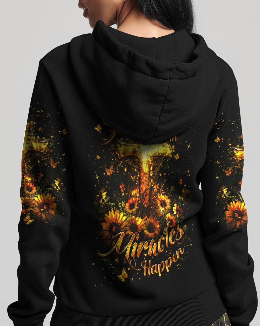 When God Steps In Miracles Happen Women's All Over Print Shirt - Yhdu1909243