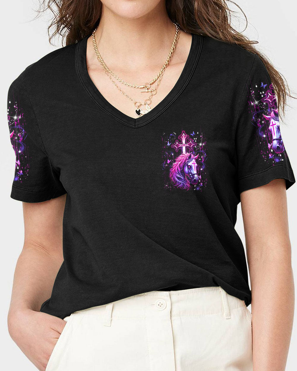 God Made A Horse Women's All Over Print - Yhdu2011241