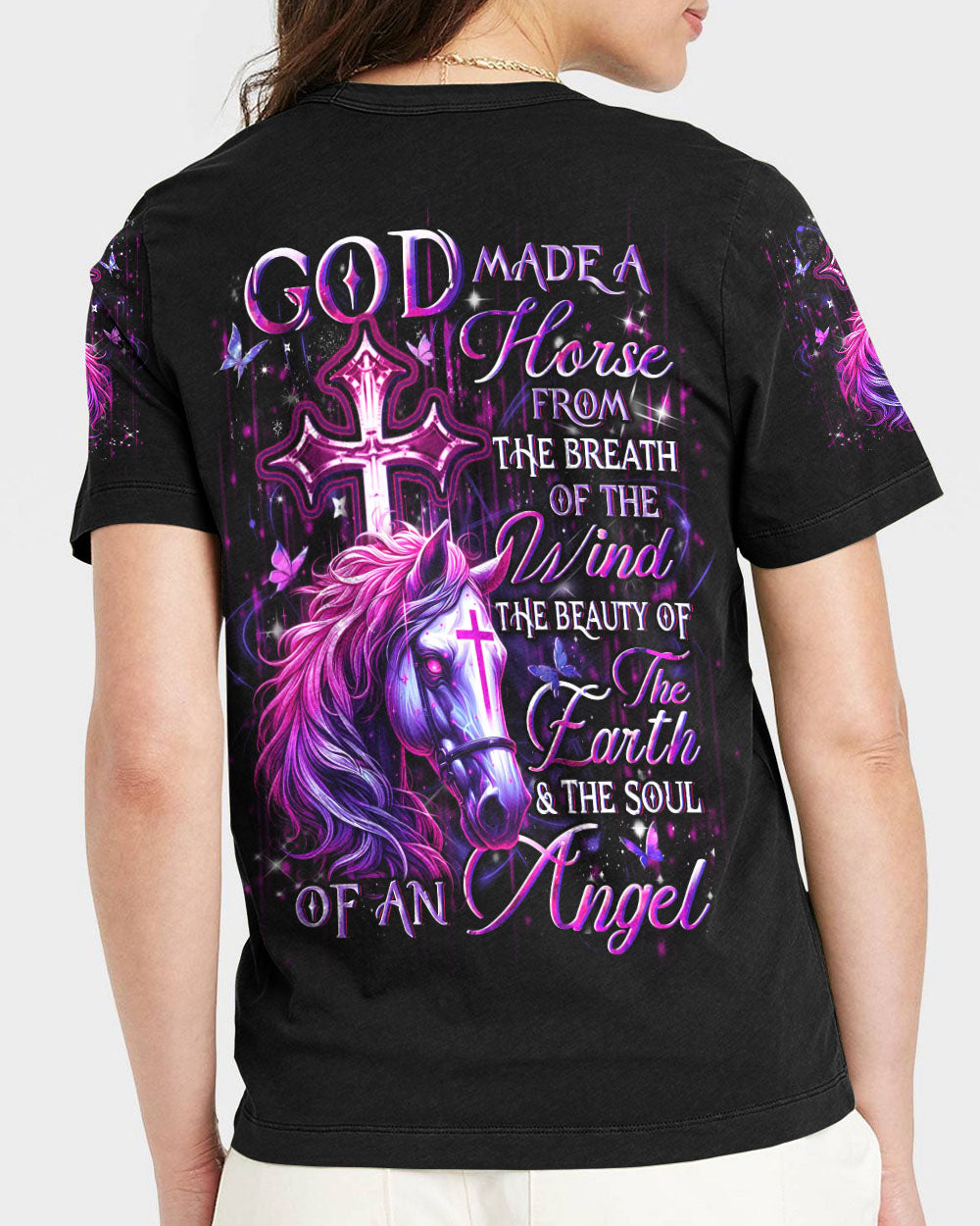 God Made A Horse Women's All Over Print - Yhdu2011241