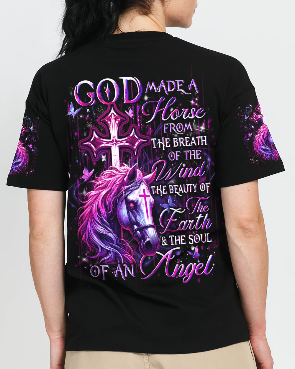 God Made A Horse Women's All Over Print - Yhdu2011241