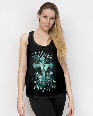 Believe In What You Pray For Women's All Over Print Shirt - Yhdu2111231