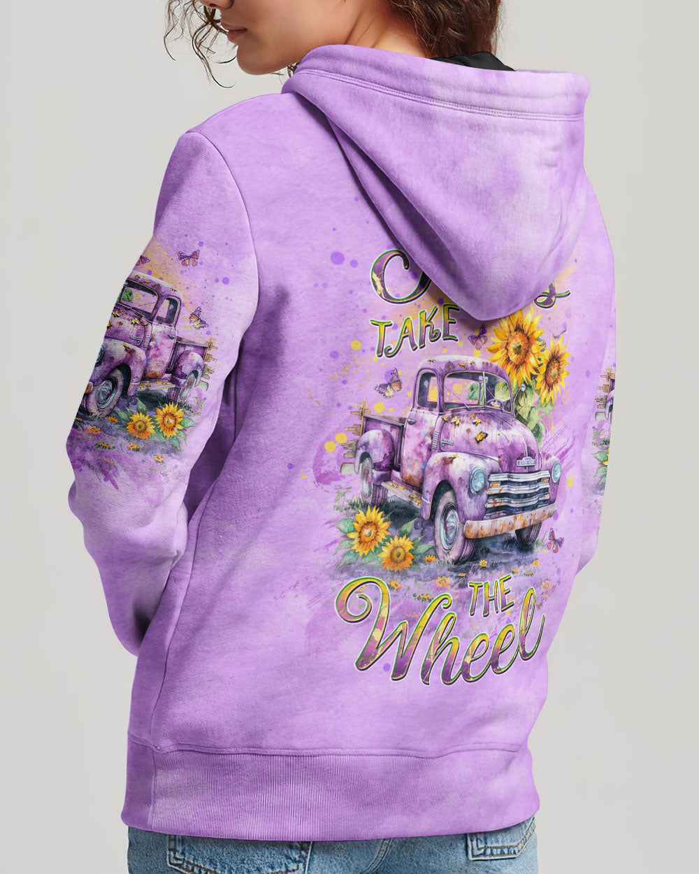 Jesus Take The Wheel Women's All Over Print Shirt - Yhdu2404242