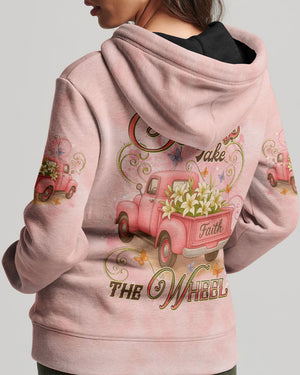 Jesus Take The Wheel Women's All Over Print Shirt - Yhdu2406253