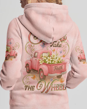 Jesus Take The Wheel Women's All Over Print Shirt - Yhdu2406253
