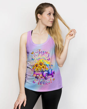 Jesus Take The Wheel Women's All Over Print Shirt - Yhdu2602252