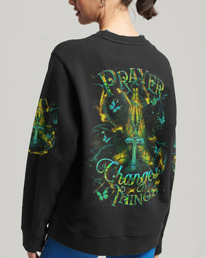 Prayer Changes Things Women's All Over Print Shirt - Yhdu2606252