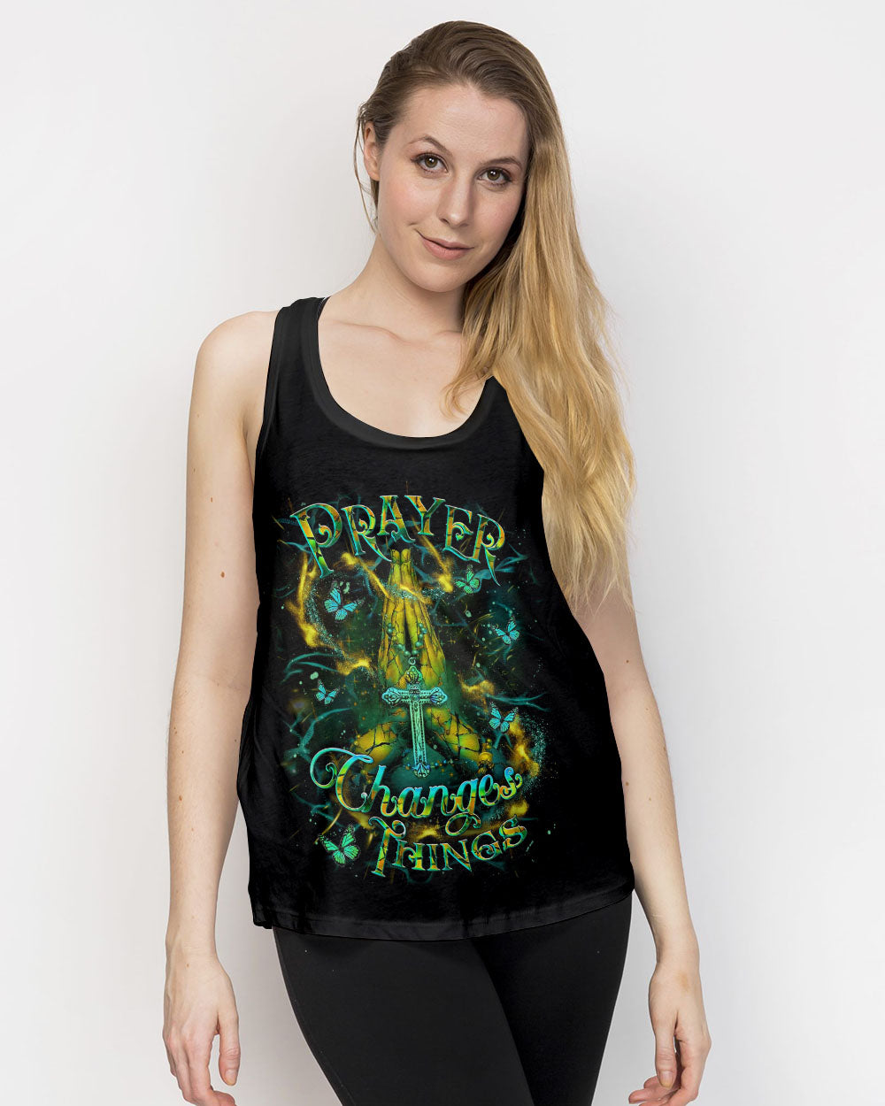 Prayer Changes Things Women's All Over Print Shirt - Yhdu2606252
