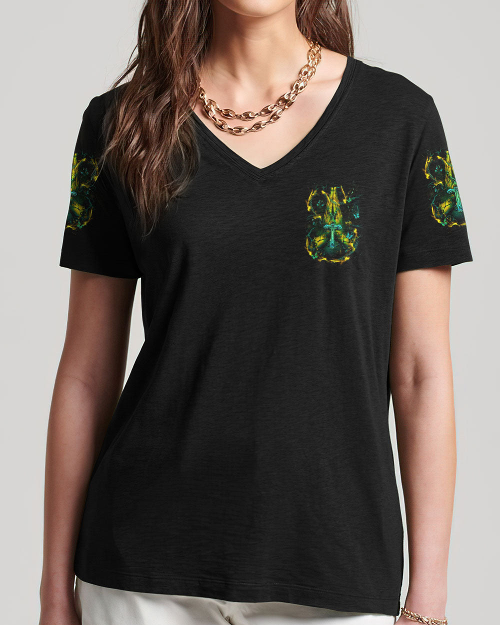 Prayer Changes Things Women's All Over Print Shirt - Yhdu2606252