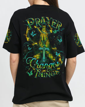 Prayer Changes Things Women's All Over Print Shirt - Yhdu2606252