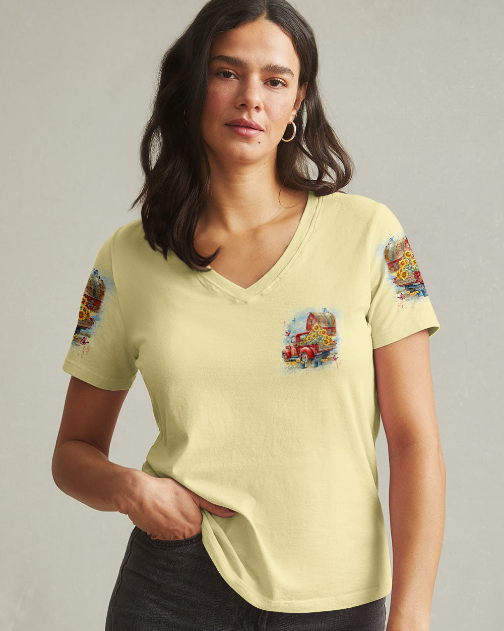 Jesus Take The Wheel Women's All Over Print Shirt - Yhdu2608242