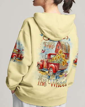 Jesus Take The Wheel Women's All Over Print Shirt - Yhdu2608242
