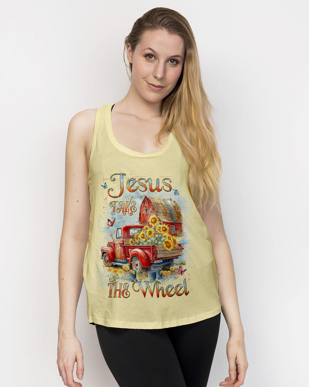 Jesus Take The Wheel Women's All Over Print Shirt - Yhdu2608242