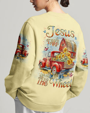 Jesus Take The Wheel Women's All Over Print Shirt - Yhdu2608242