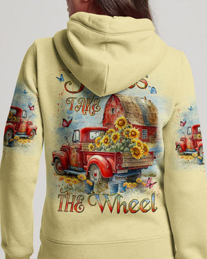 Jesus Take The Wheel Women's All Over Print Shirt - Yhdu2608242