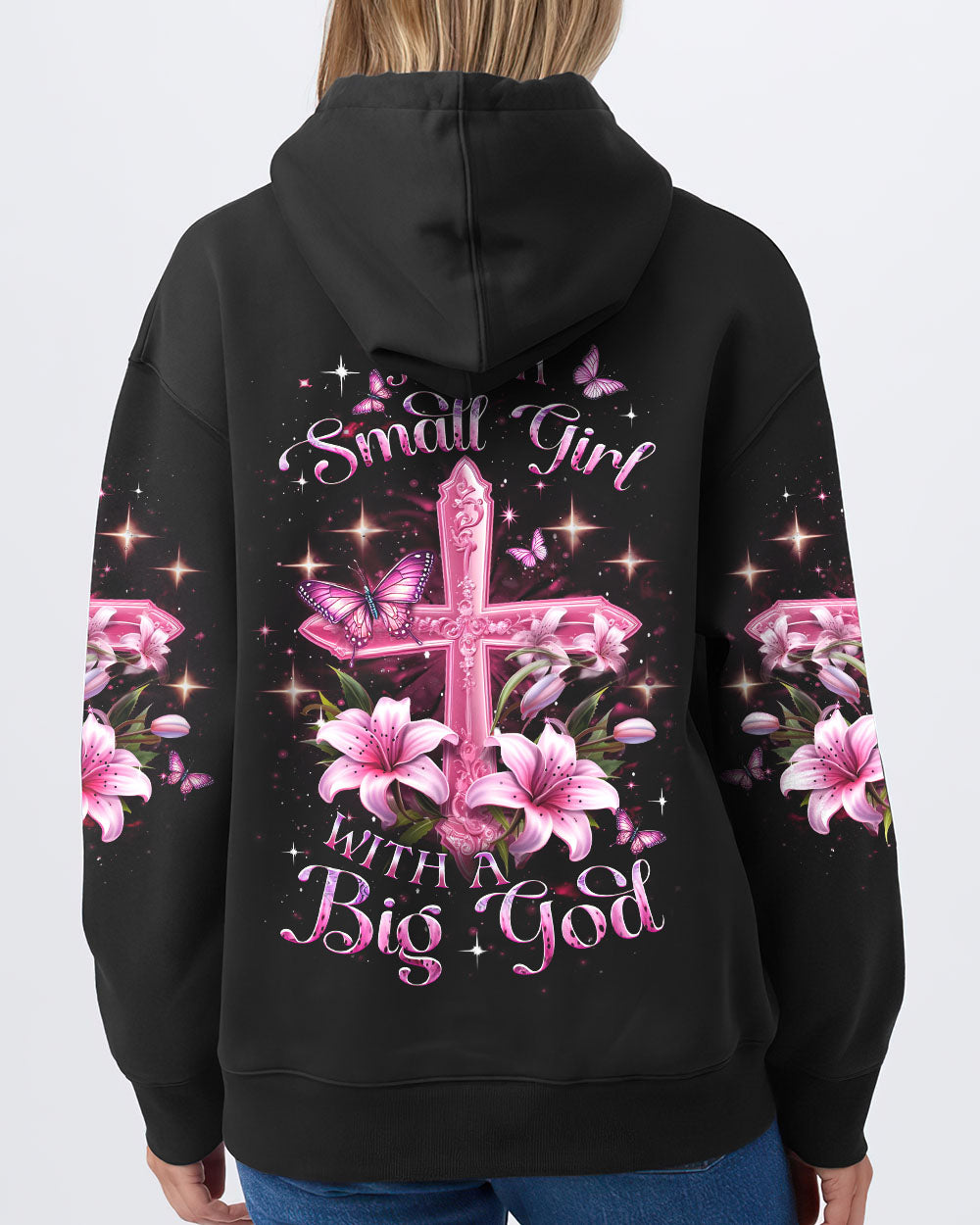 Just A Small Girl With A Big God Women's All Over Print Shirt - Yhdu2612234