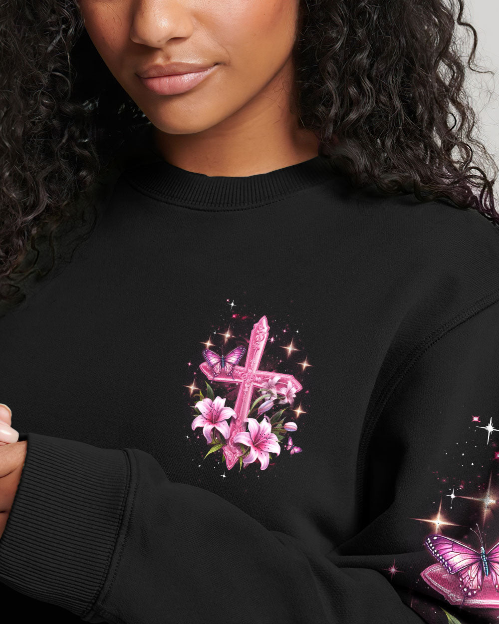 Just A Small Girl With A Big God Women's All Over Print Shirt - Yhdu2612234