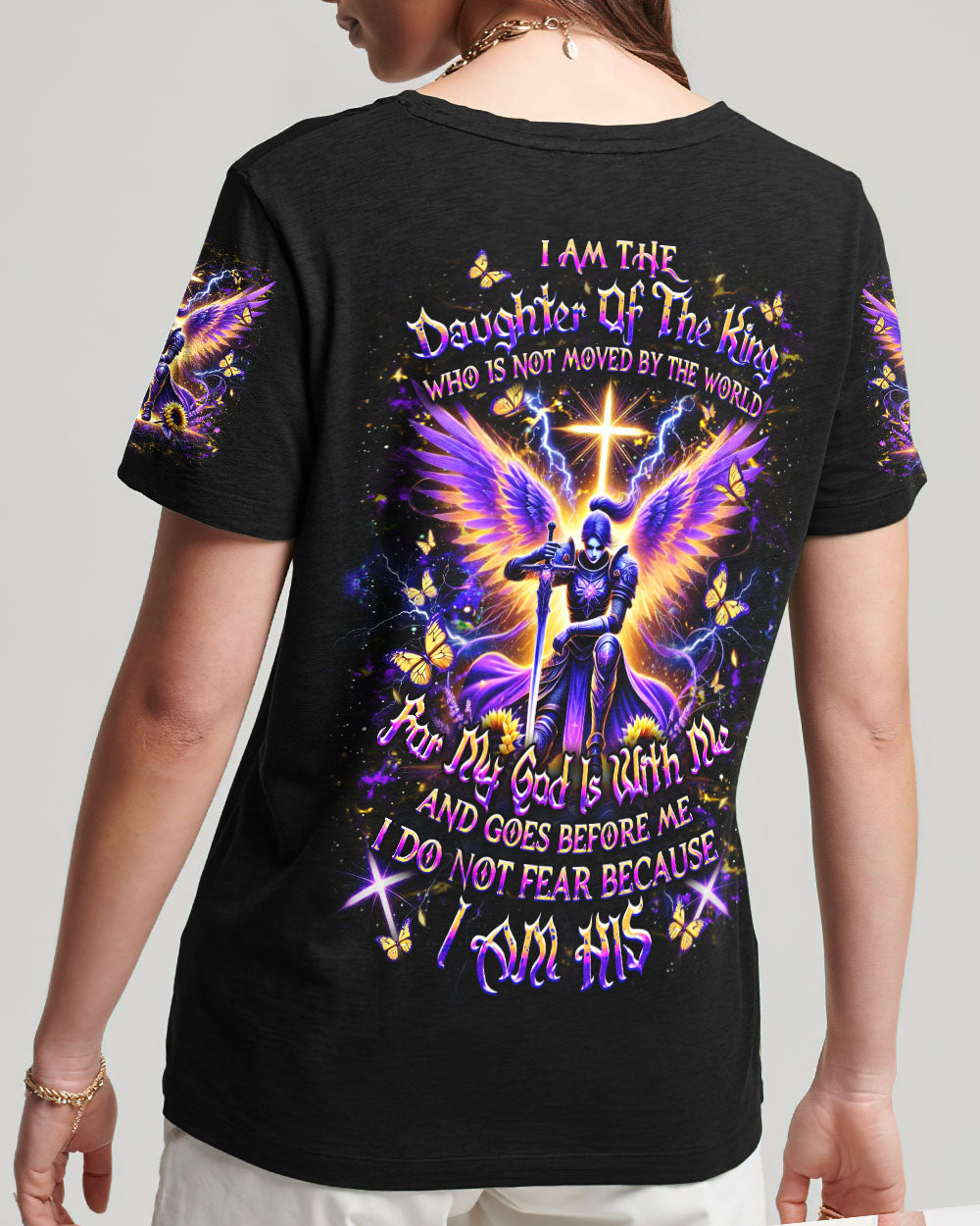 I Am The Daughter Of The King Women's All Over Print Shirt - Yhdu2612242