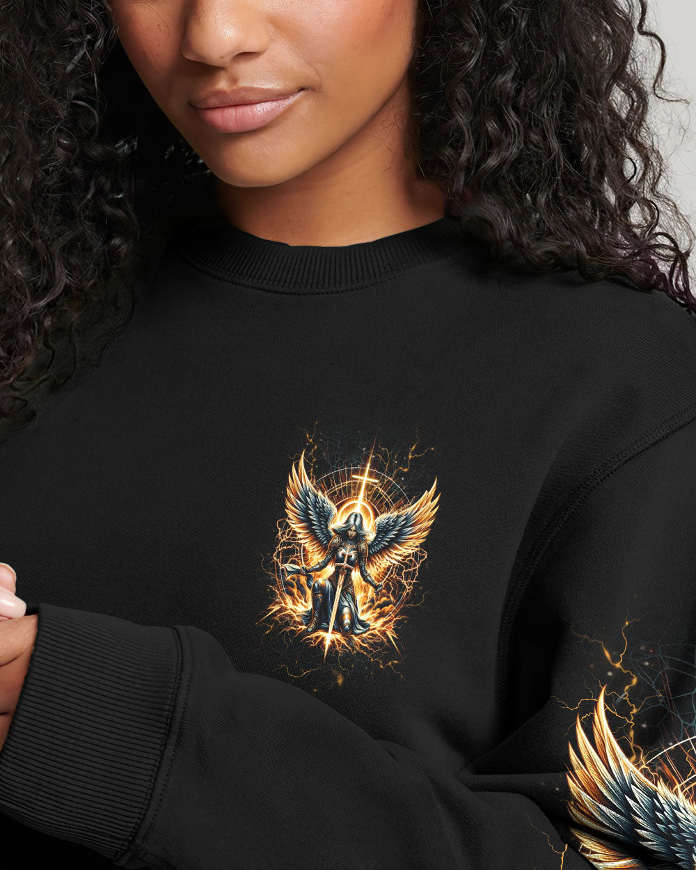 She Who Kneels Before God Women's All Over Print Shirt - Yhdu2802243