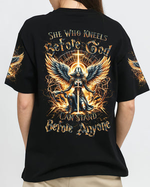 She Who Kneels Before God Women's All Over Print Shirt - Yhdu2802243