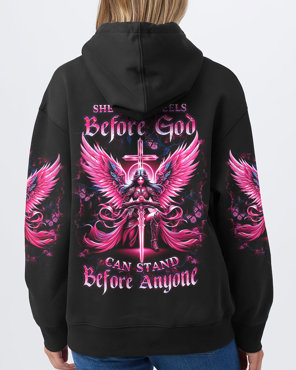 She Who Kneels Before God Women's All Over Print Shirt - Yhdu2812233