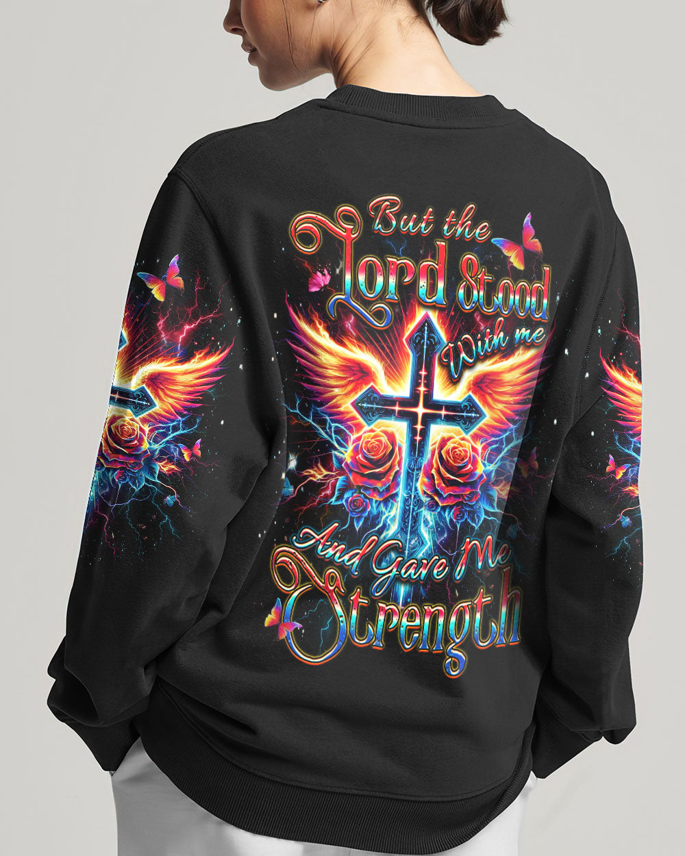 But The Lord Stood With Me Women's All Over Print Shirt - Yhdu2901244