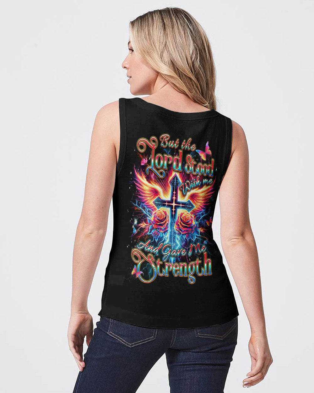 But The Lord Stood With Me Women's All Over Print Shirt - Yhdu2901244