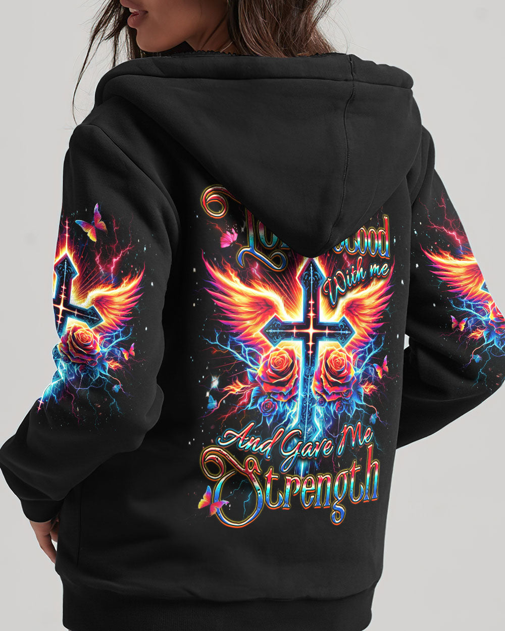 But The Lord Stood With Me Women's All Over Print Shirt - Yhdu2901244