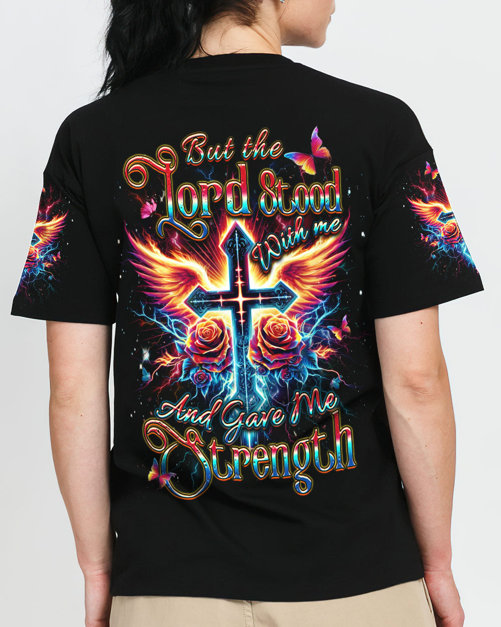 But The Lord Stood With Me Women's All Over Print Shirt - Yhdu2901244