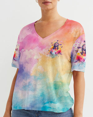 I Only Kneel For One Man Women's All Over Print Shirt - Yhdu2903244