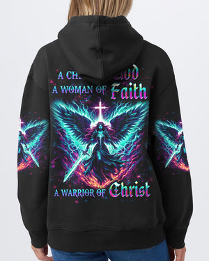 A Child Of God A Woman Of Faith Women's All Over Print Shirt - Yhdu3010241