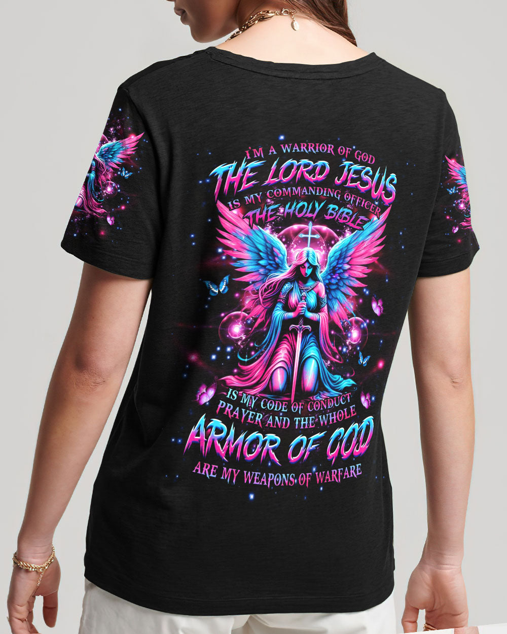 I'm A Warrior Of God Women's All Over Print Shirt - Yhhg0305241