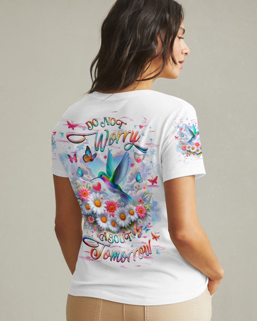 Do Not Worry About Tomorrow Women's All Over Print Shirt - Yhhg0404251