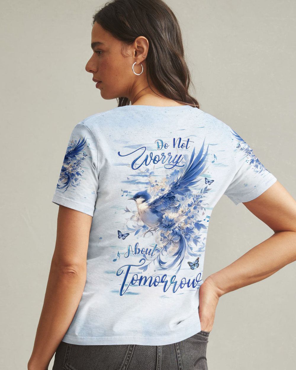 Do Not Worry About Tomorrow Women's All Over Print Shirt - Yhhg0502251