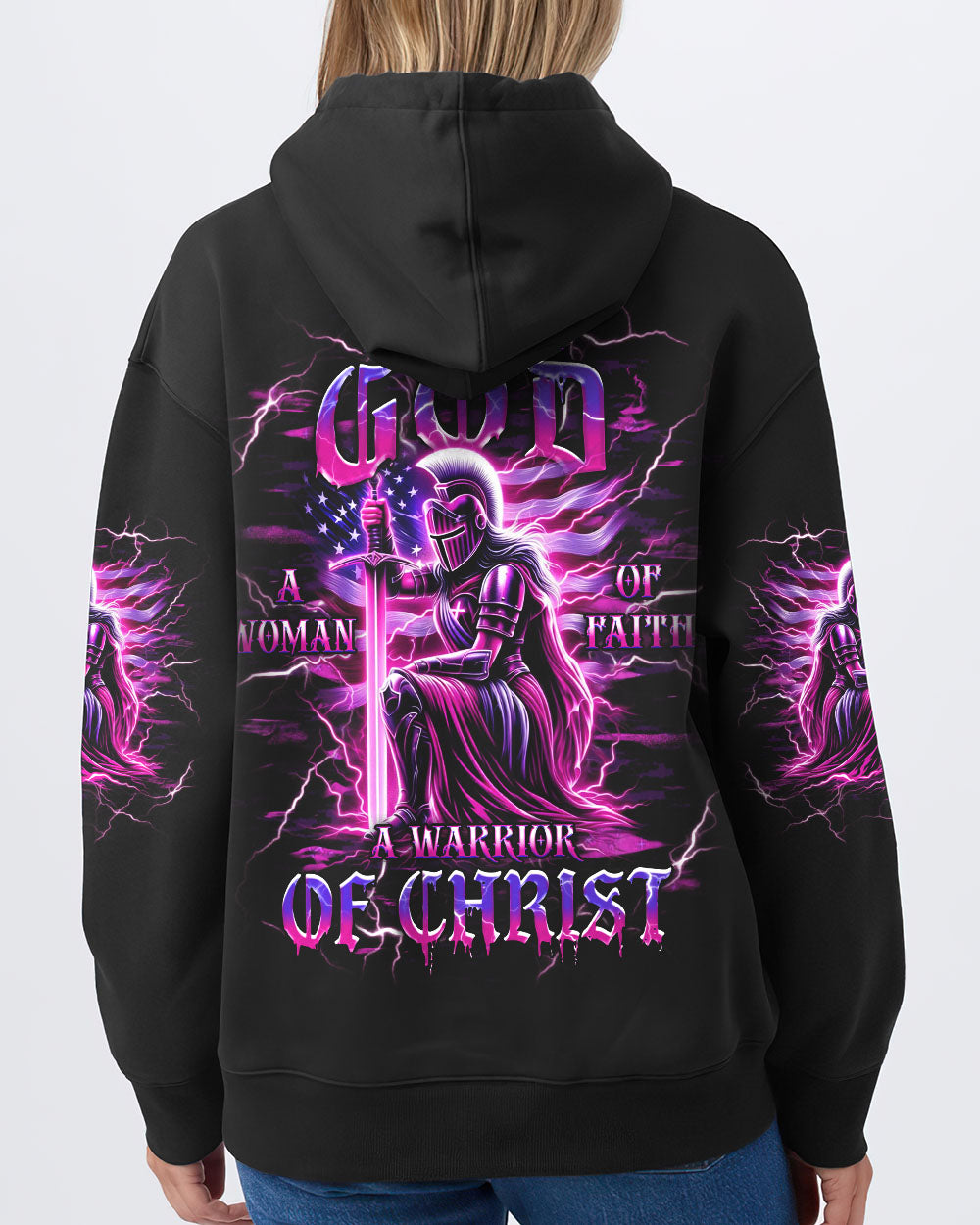 A Child Of God A Woman Of Faith Women's All Over Print Shirt - Yhhg0512242