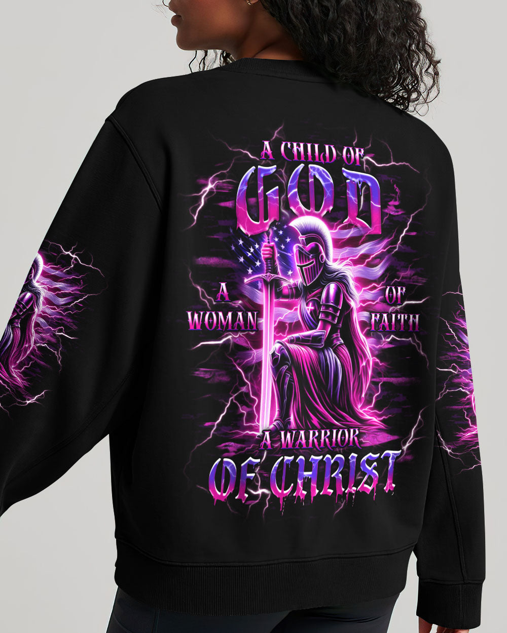 A Child Of God A Woman Of Faith Women's All Over Print Shirt - Yhhg0512242
