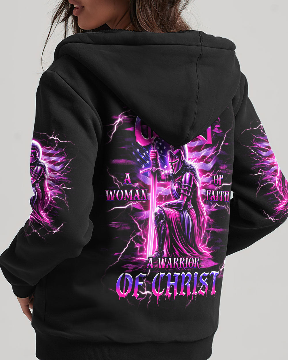 A Child Of God A Woman Of Faith Women's All Over Print Shirt - Yhhg0512242